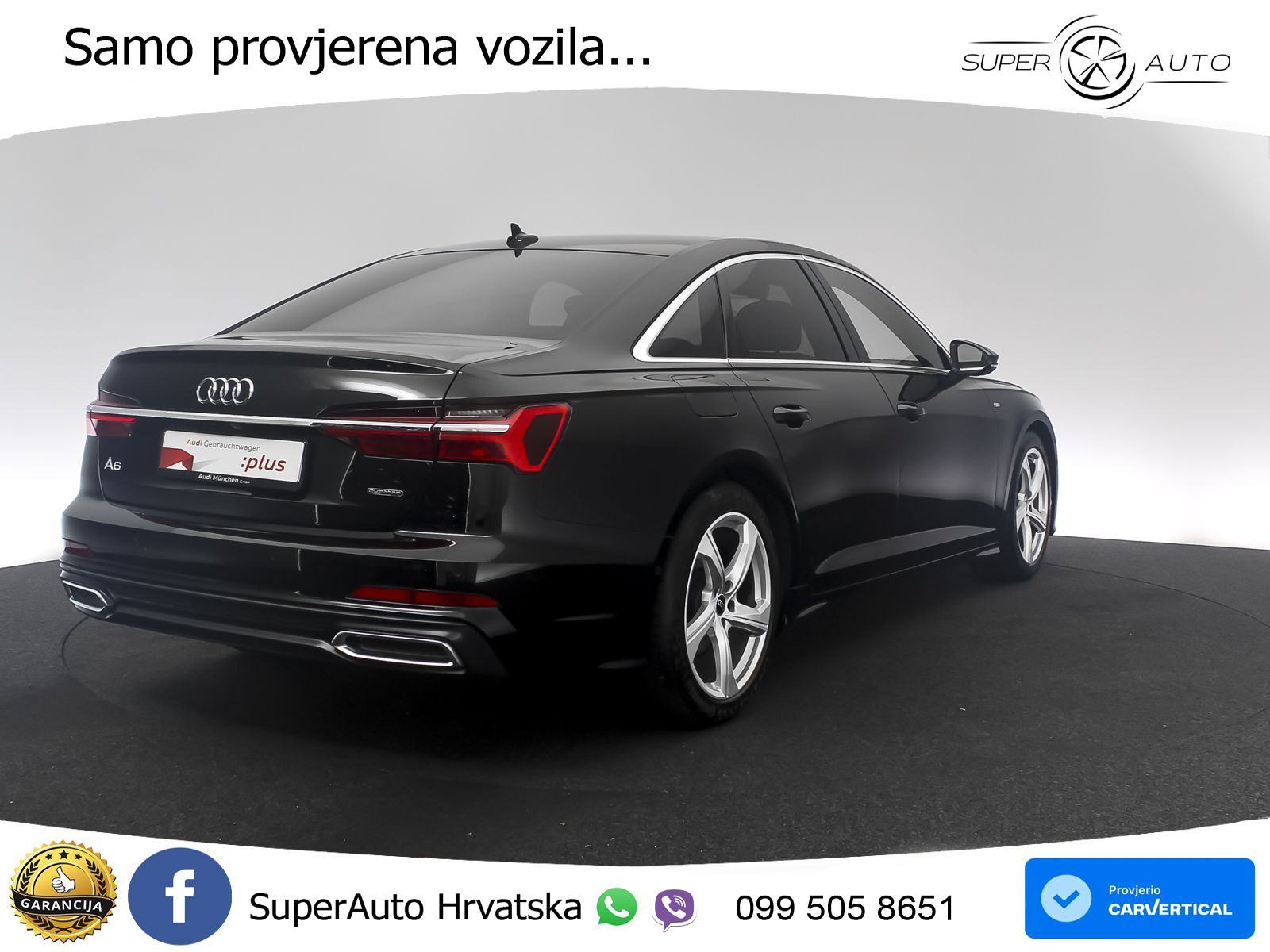 Audi A6 40 TDI quattro ultra S tronic 2x S line 204 KS, ACC+360+GR SJE, fotografija 4