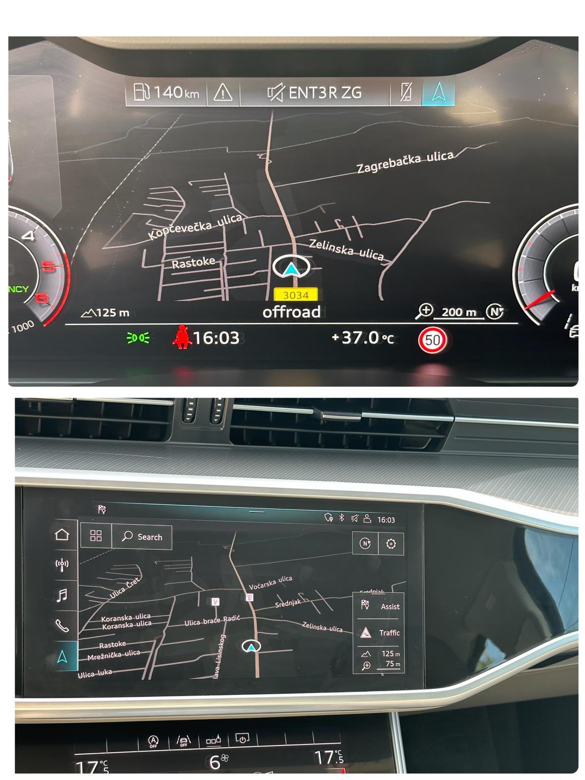 Audi A6 45 TDI AUTOMATIK QUATTRO LED MATRIX HD GOOGLE NAVI*GAR.DO2.GOD, fotografija 19