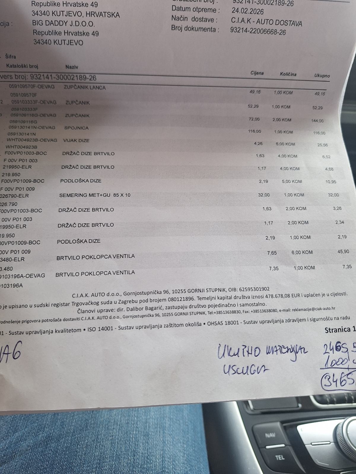 Audi A6 Avant 3,0 TDI automatik QUATTRO 3XSLINE REGISTRIRAN, fotografija 20