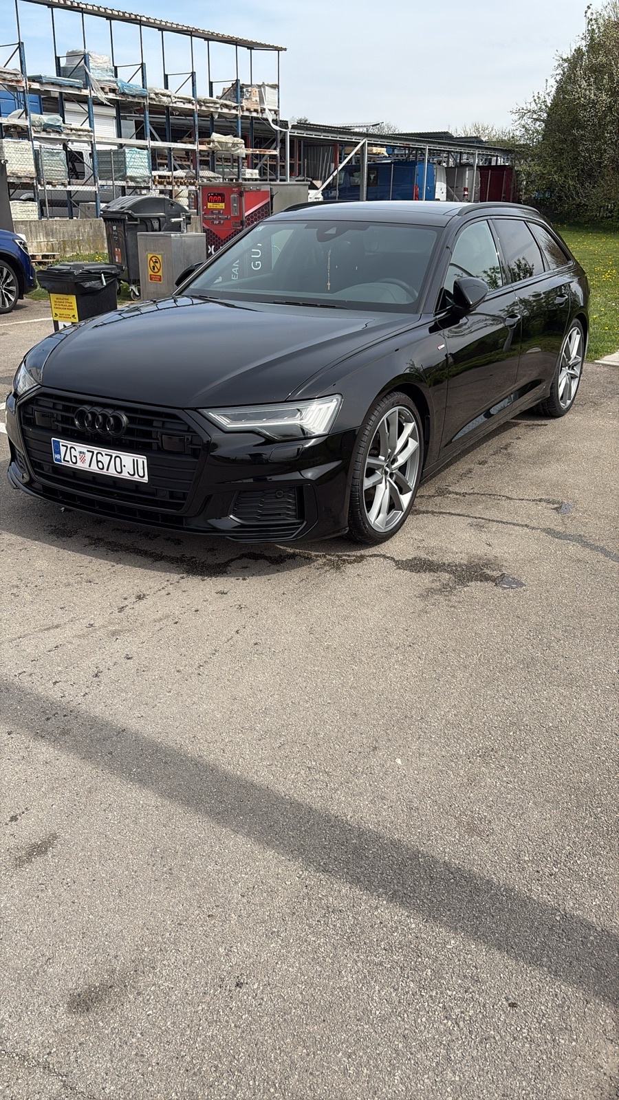 Audi A6 40tdi S line, black optik, matrix, panorama, B&O, 21” servis v, fotografija 4