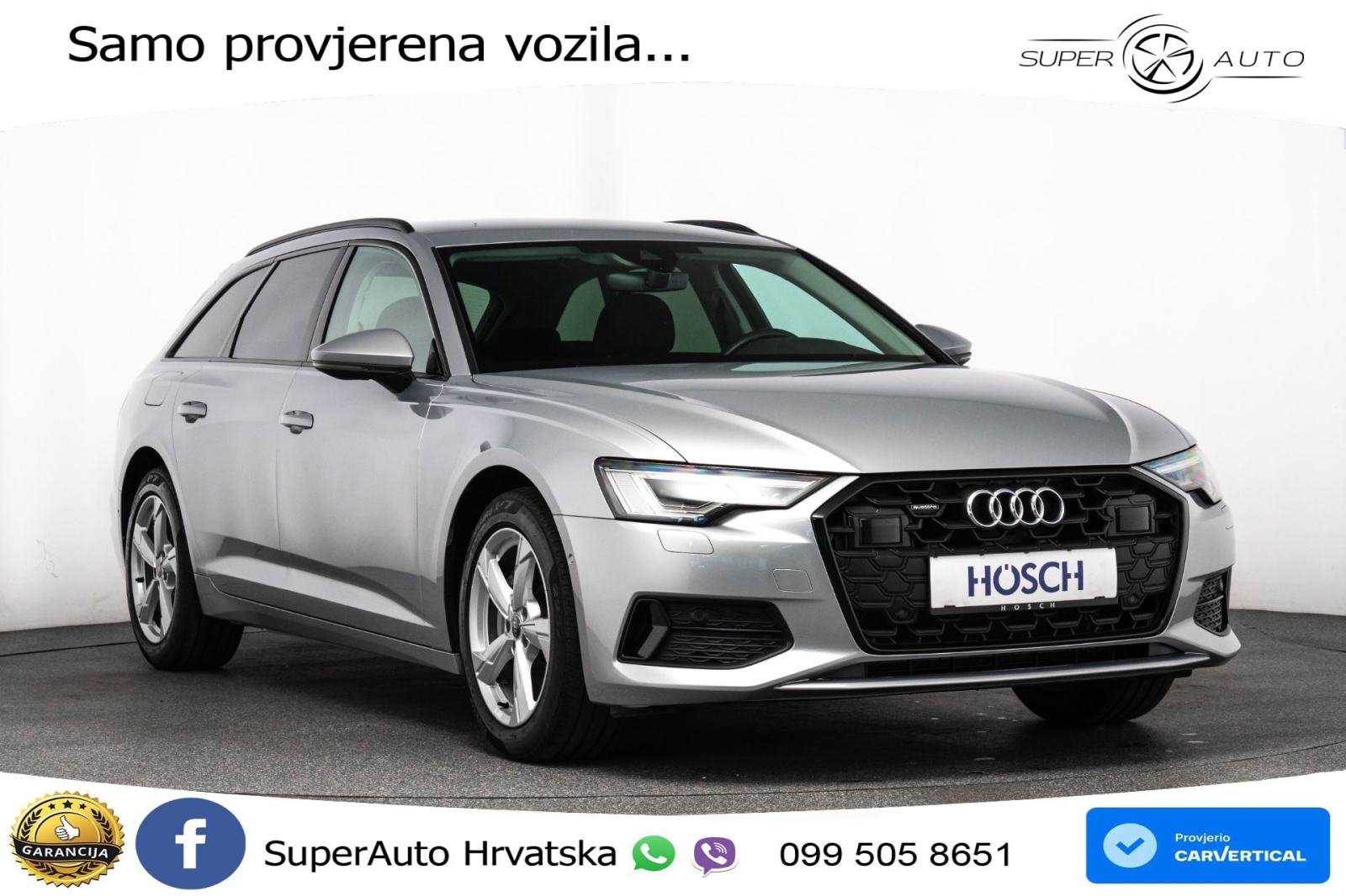 Audi A6 Avant 40 TDI quattro Aut. 204 KS, ACC+VIRT+GR SJED+KAM+PARK, fotografija 3