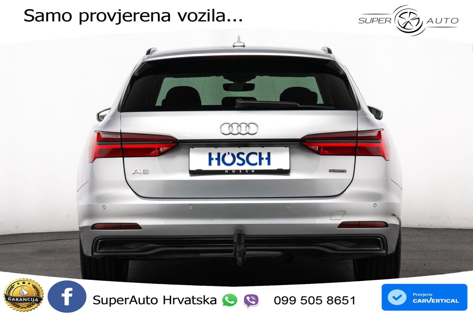 Audi A6 Avant 40 TDI quattro Aut. 204 KS, ACC+VIRT+GR SJED+KAM+PARK, fotografija 6