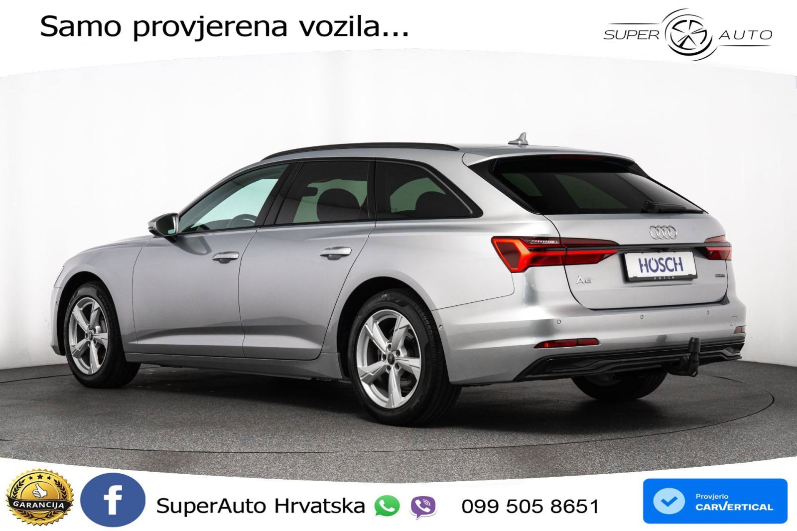 Audi A6 Avant 40 TDI quattro Aut. 204 KS, ACC+VIRT+GR SJED+KAM+PARK, fotografija 7