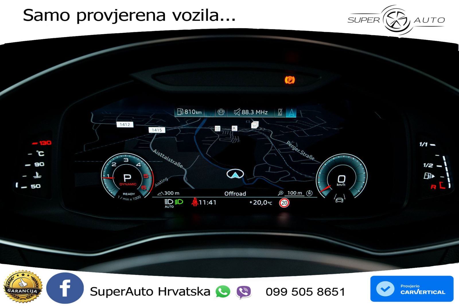 Audi A6 Avant 40 TDI quattro Aut. 204 KS, ACC+VIRT+GR SJED+KAM+PARK, fotografija 12