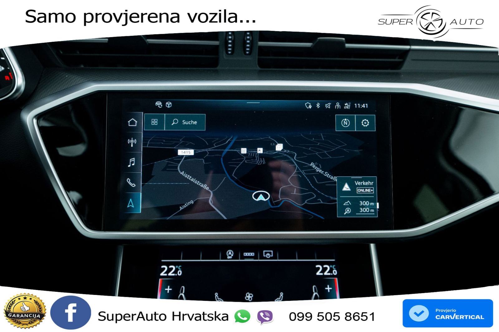 Audi A6 Avant 40 TDI quattro Aut. 204 KS, ACC+VIRT+GR SJED+KAM+PARK, fotografija 13