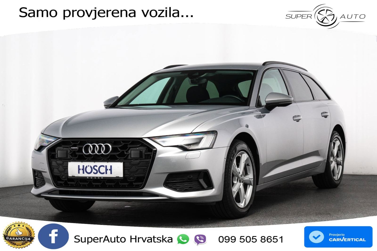 Audi A6 Avant 40 TDI quattro Aut. 204 KS, ACC+VIRT+GR SJED+KAM+PARK, fotografija 1