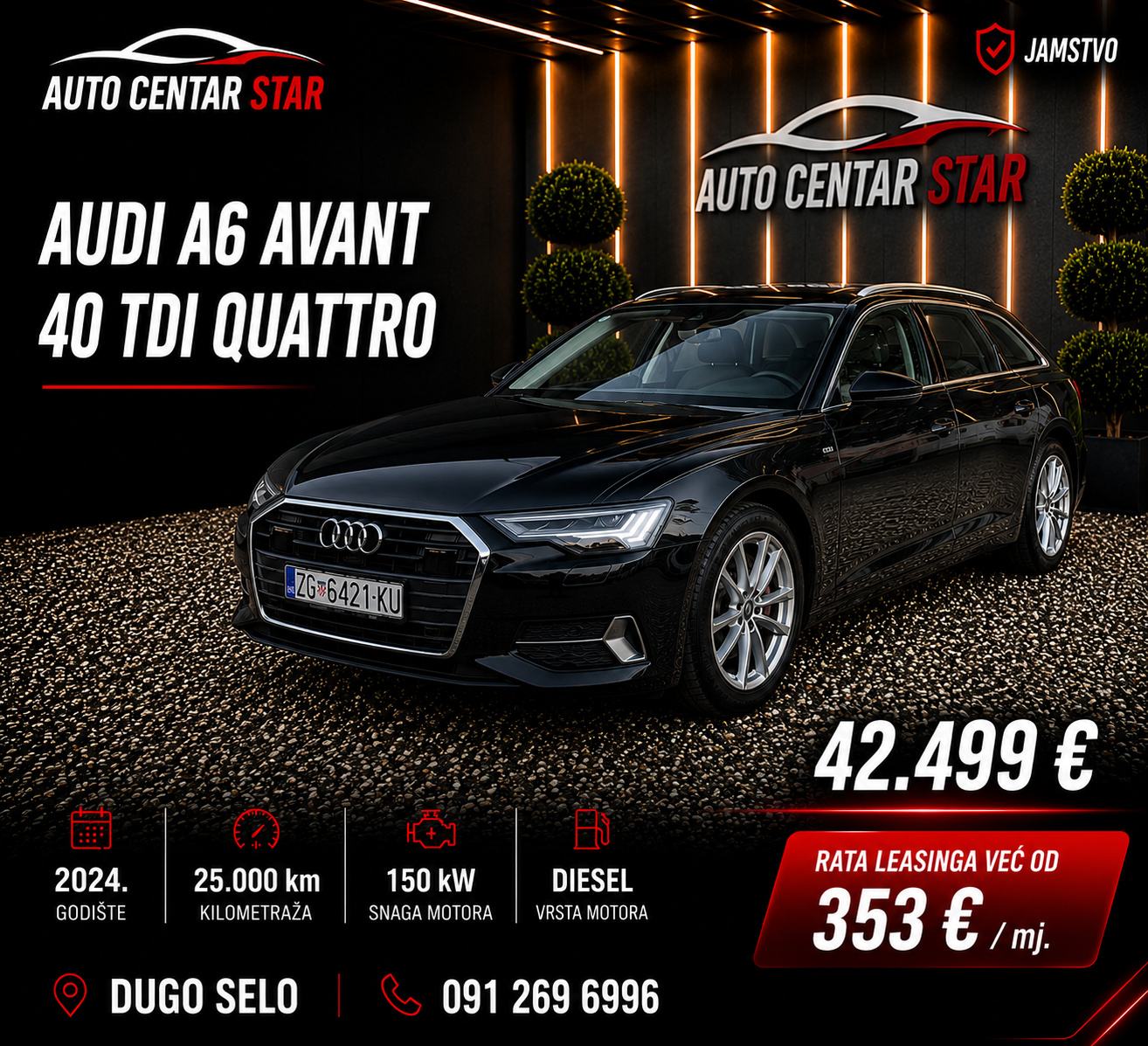 Audi A6 Avant 40 TDI QUATTRO, fotografija 1