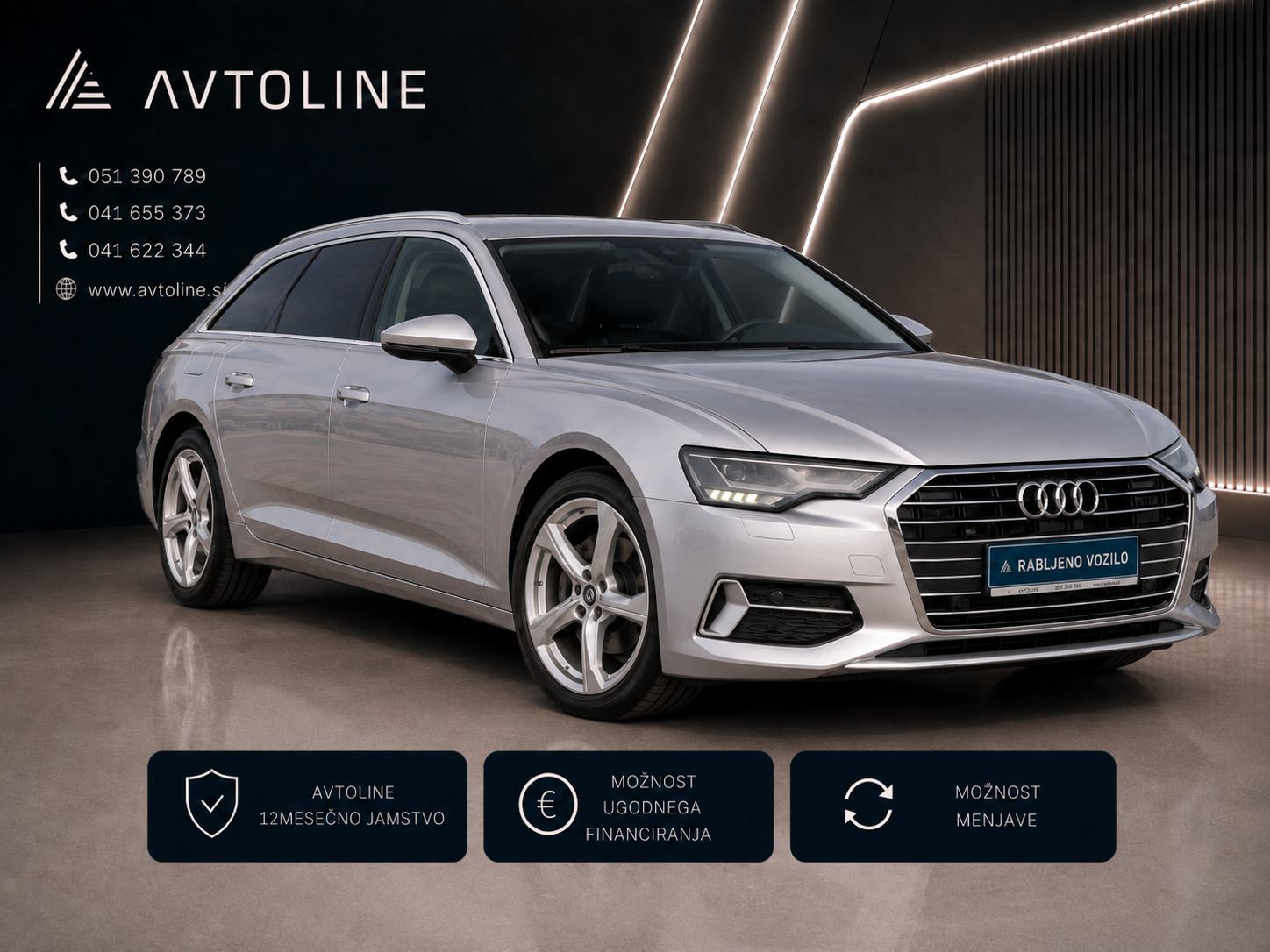 Audi A6 Avant 40 TDI Sport S tronic KAMERA SPORT SED 19COL LED, fotografija 2