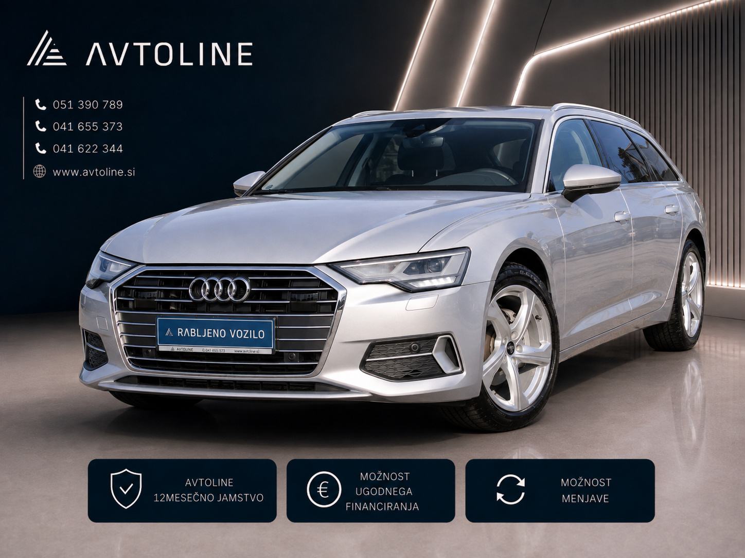 Audi A6 Avant 40 TDI Sport S tronic KAMERA SPORT SED 19COL LED, fotografija 1