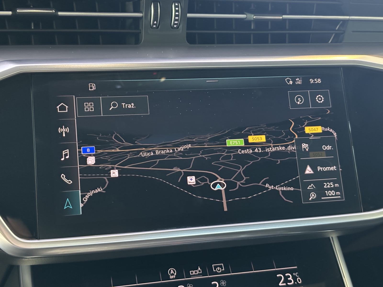 Audi A6 50TDI Quattro S-Line – LED, kamera 360°, alu 19", 82.000 km, fotografija 14