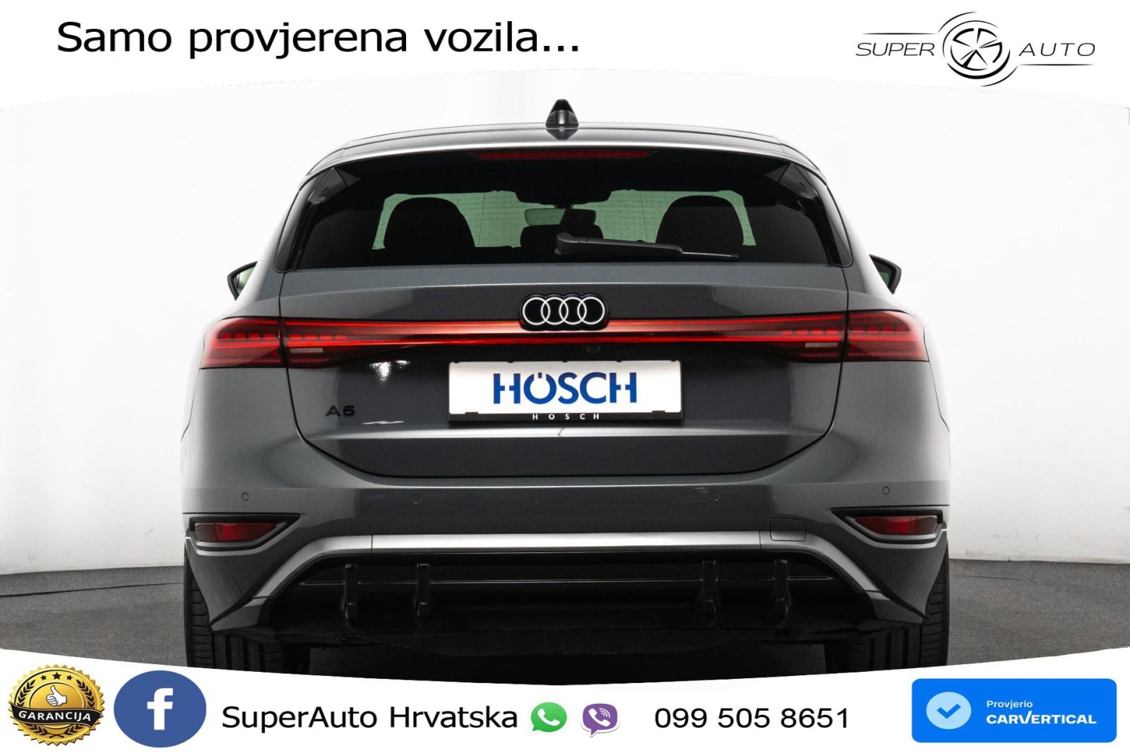 Audi A6 Avant e-tron performance 100 kWh 2xS line 367 KS, MATRIX+GR SJ, fotografija 4
