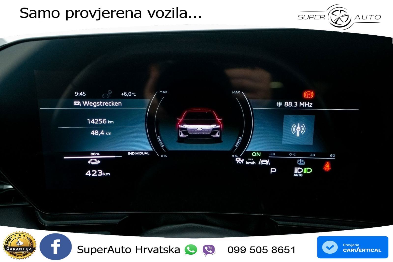 Audi A6 Avant e-tron performance 100 kWh 2xS line 367 KS, MATRIX+GR SJ, fotografija 8