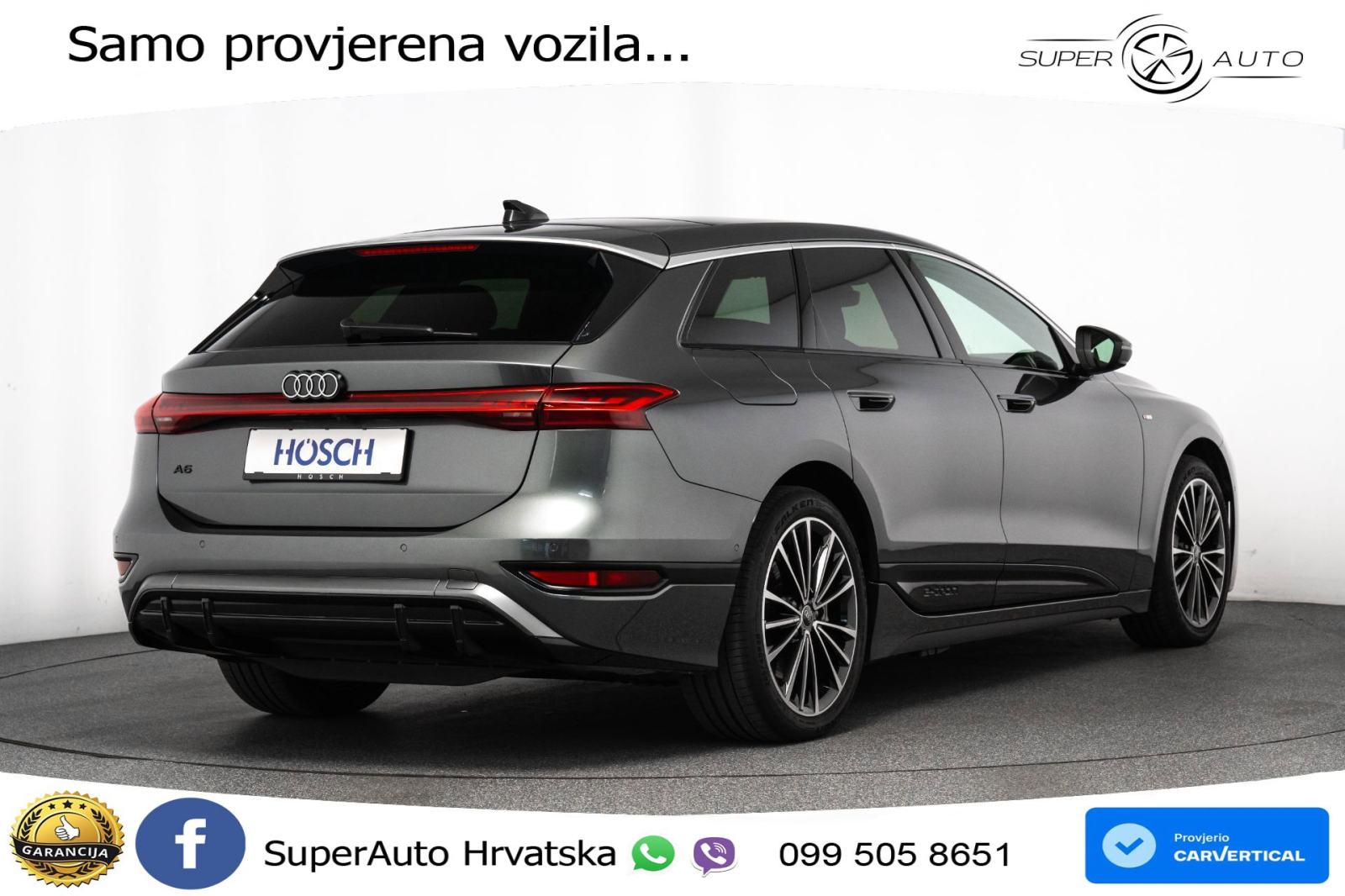 Audi A6 Avant e-tron performance 100 kWh 2xS line 381 KS, MATRIX+ACC+G, fotografija 5