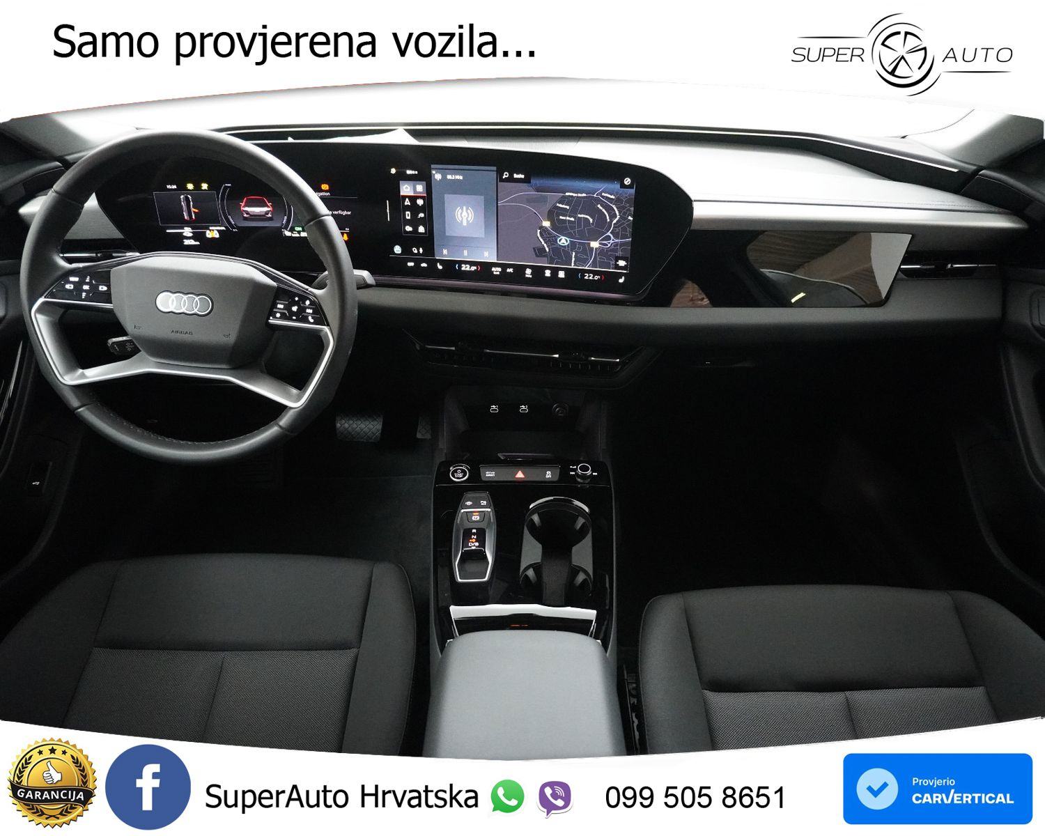 Audi A6 Sportback e-tron Aut. S line 286 KS, ZRAČNI+ACC+KAM+GR SJED+VI, fotografija 9