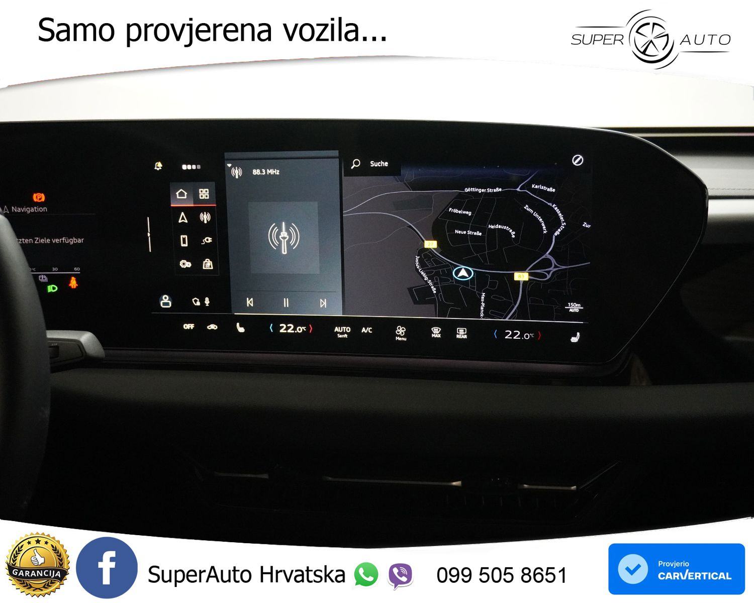 Audi A6 Sportback e-tron Aut. S line 286 KS, ZRAČNI+ACC+KAM+GR SJED+VI, fotografija 11