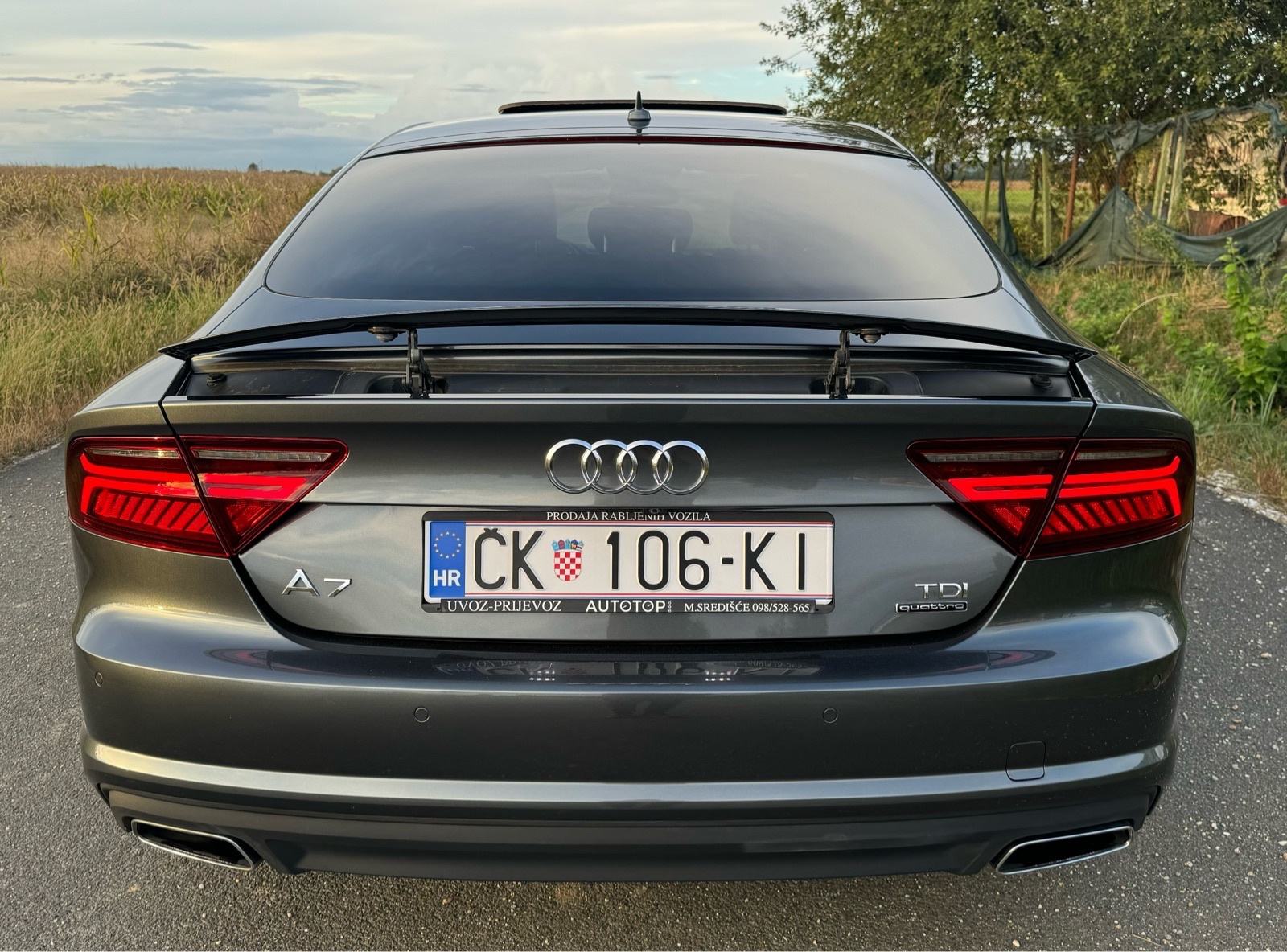 Audi A7 3.0 TDI S-tronic, NightVision,Radar, Šiber, S-Line, TOP-STANJE, fotografija 8