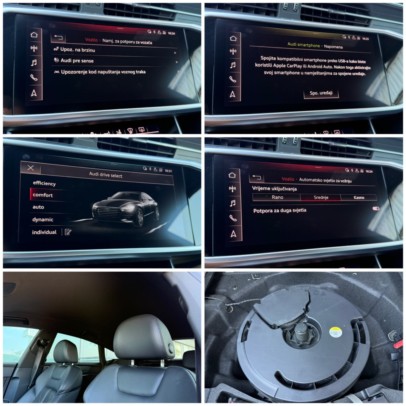 Audi A7 40 TDI S-TRONIC °VIRTUAL°HEAD-UP°KOŽA°JAMSTVO 12 MJ°LEASING°, fotografija 18
