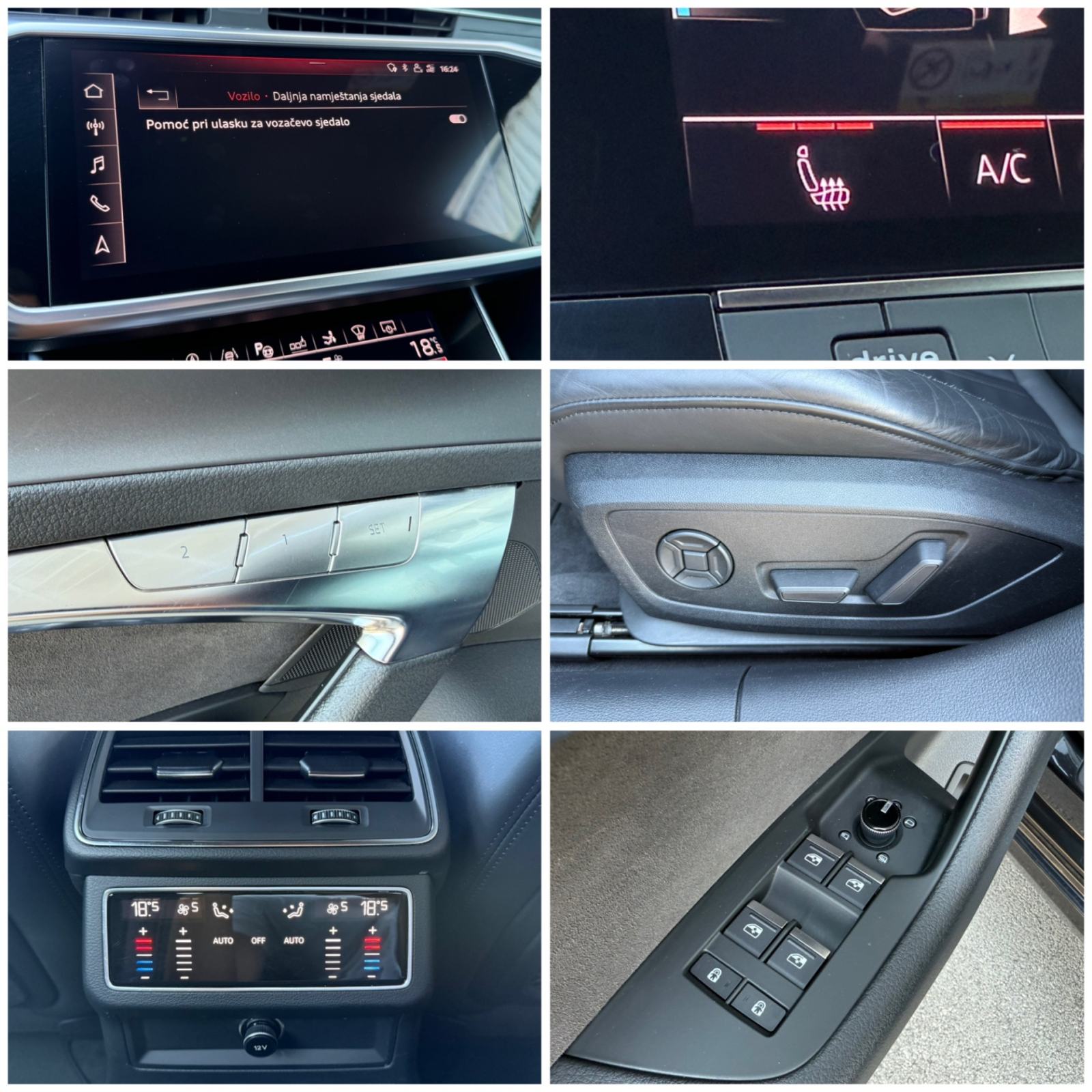 Audi A7 40 TDI S-TRONIC °VIRTUAL°HEAD-UP°KOŽA°JAMSTVO 12 MJ°LEASING°, fotografija 19