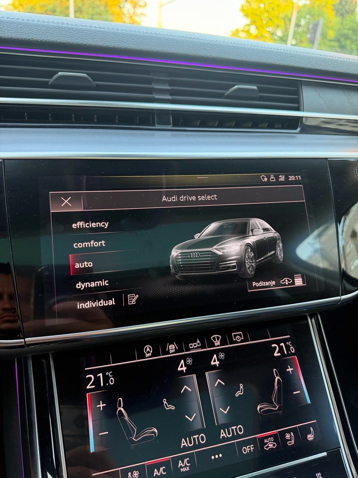 Audi A8 5,0 TDI Pano, Black optic, Sline, Laser, B&O, 2 seta kotaca, fotografija 18