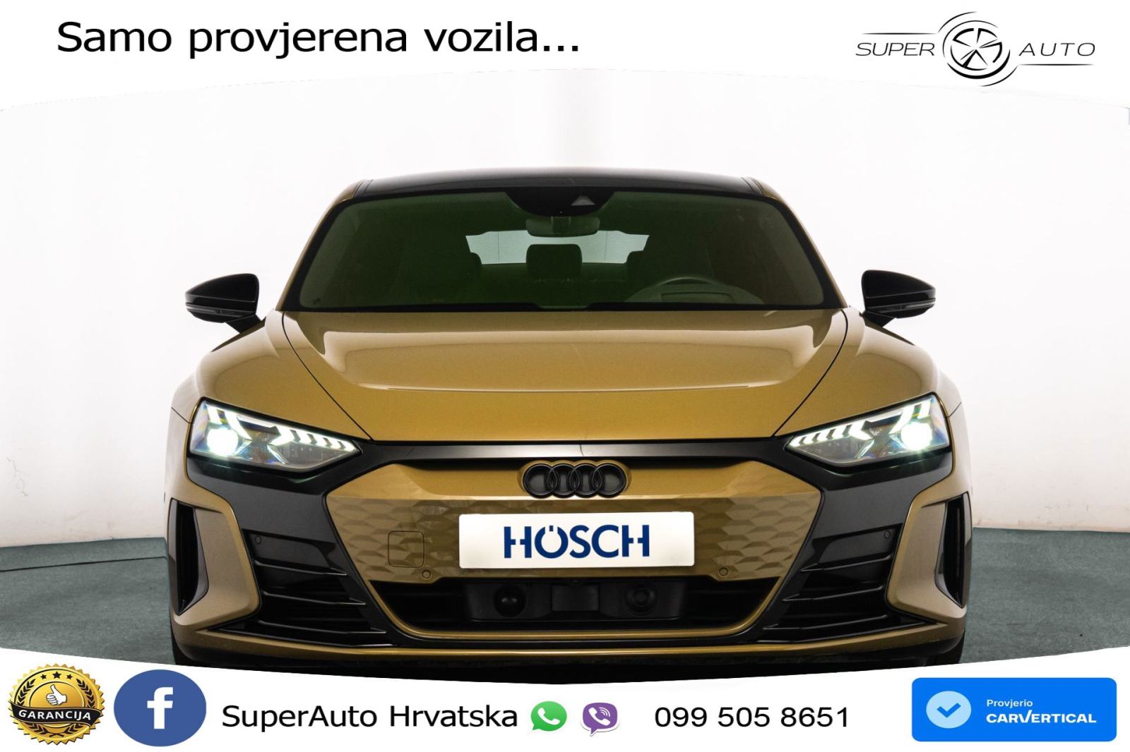 Audi e-tron GT RS 93.4 kWh quattro 598 KS, MATRIX+ZRAČNI+GR SJED+PANO+, fotografija 2
