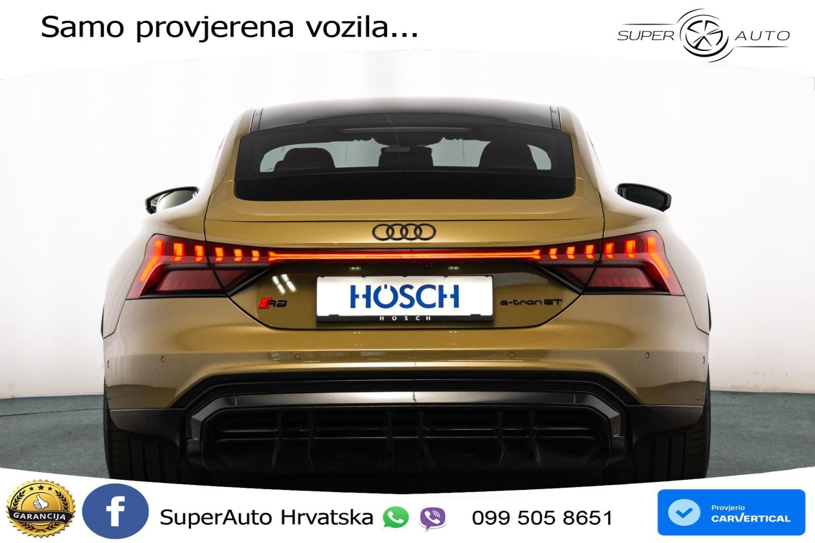 Audi e-tron GT RS 93.4 kWh quattro 598 KS, MATRIX+ZRAČNI+GR SJED+PANO+, fotografija 4