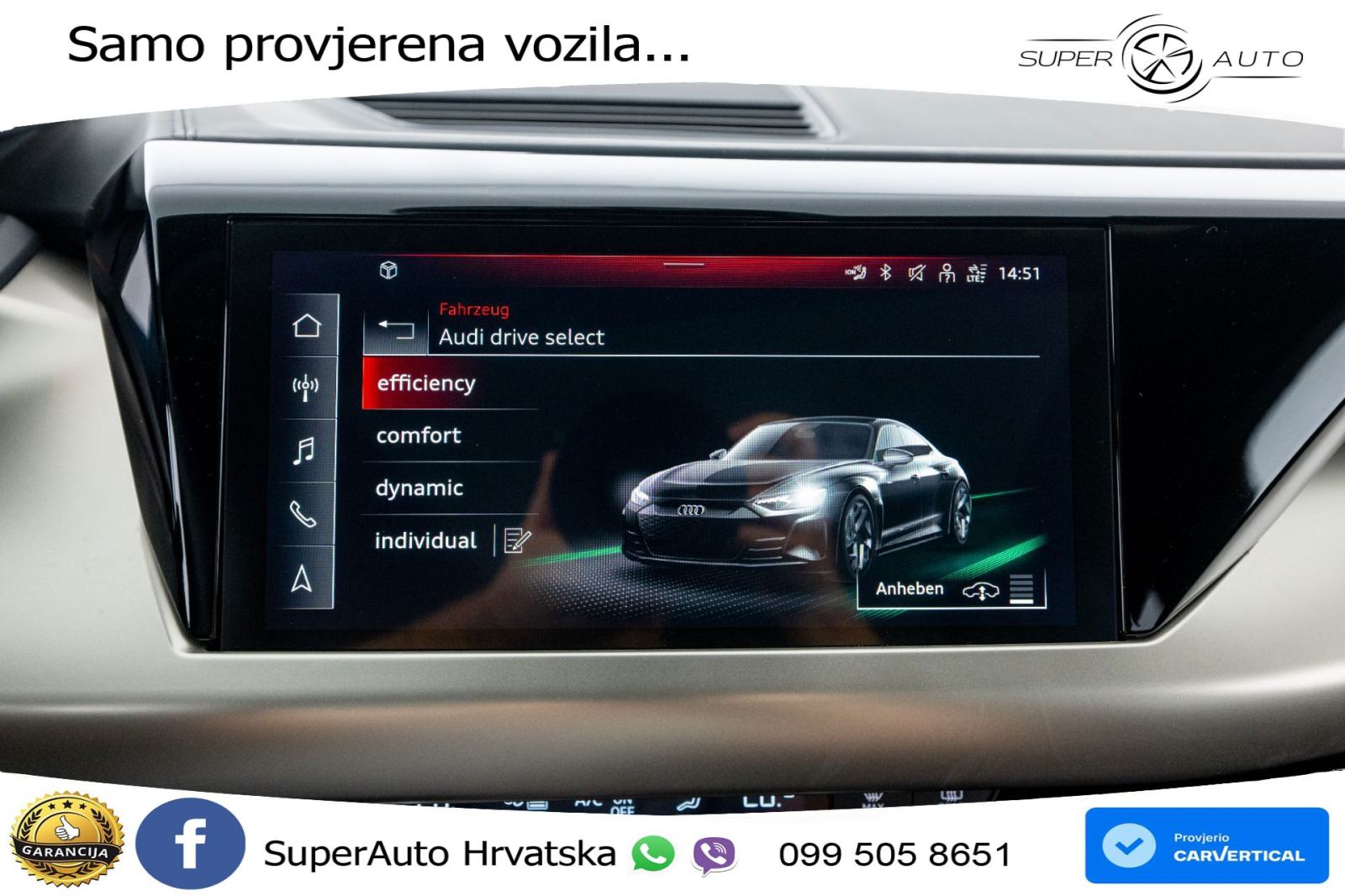 Audi e-tron GT RS 93.4 kWh quattro 598 KS, MATRIX+ZRAČNI+GR SJED+PANO+, fotografija 9