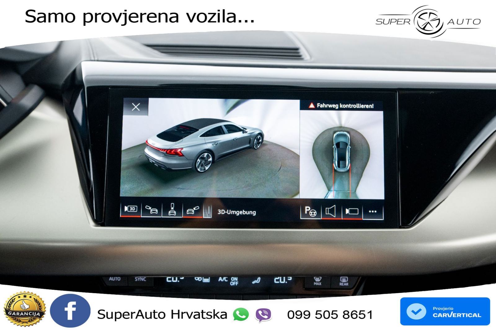 Audi e-tron GT RS 93.4 kWh quattro 598 KS, MATRIX+ZRAČNI+GR SJED+PANO+, fotografija 12