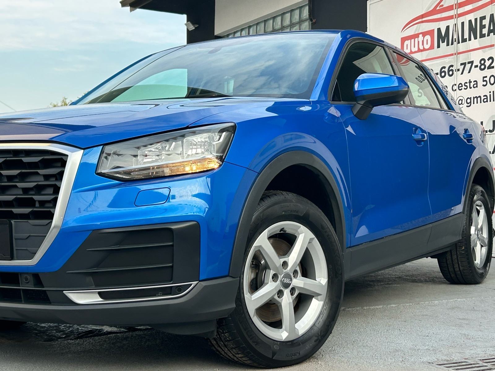 Audi Q2 1,6 TDI 2017G.NOVI MODEL PERLA PLAVA BOJA TOP STANJE SERVISNA, fotografija 4