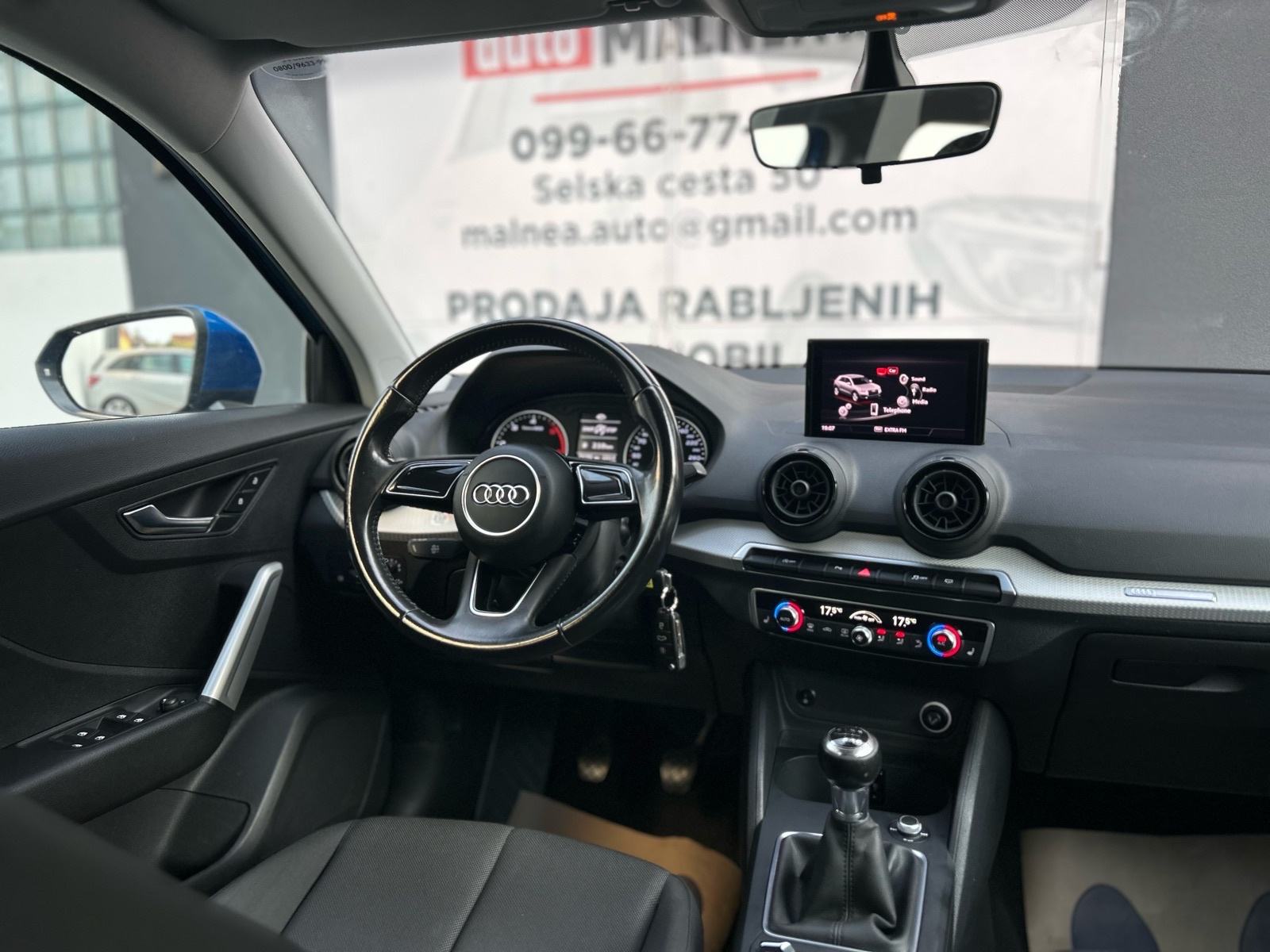 Audi Q2 1,6 TDI 2017G.NOVI MODEL PERLA PLAVA BOJA TOP STANJE SERVISNA, fotografija 17