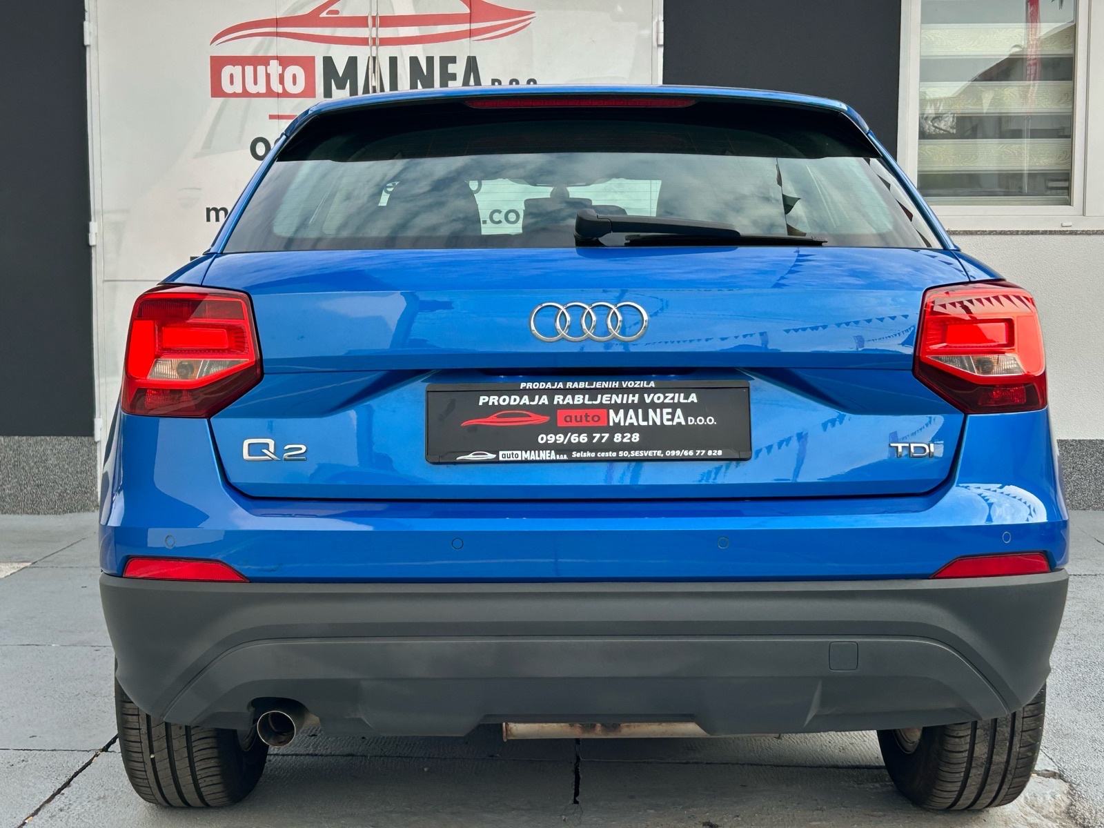 Audi Q2 1,6 TDI 2017G.NOVI MODEL PERLA PLAVA BOJA TOP STANJE SERVISNA, fotografija 6