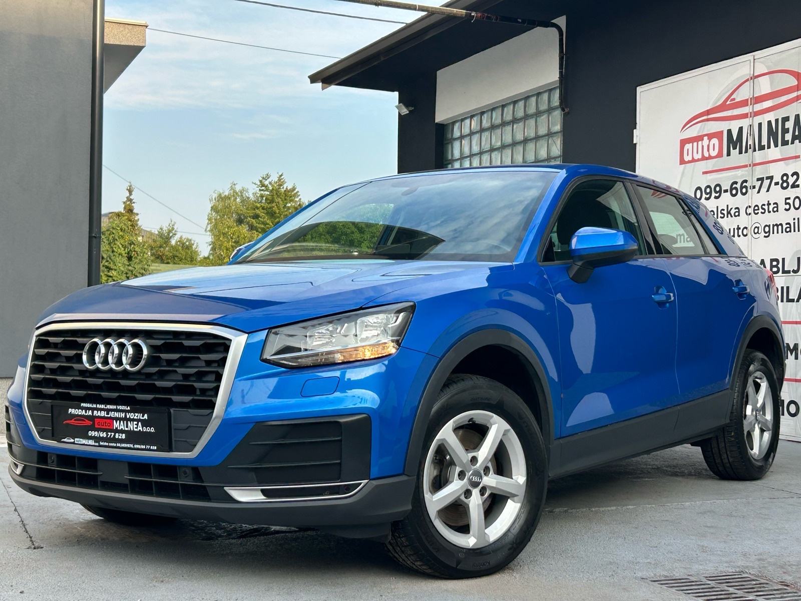 Audi Q2 1,6 TDI 2017G.NOVI MODEL PERLA PLAVA BOJA TOP STANJE SERVISNA, fotografija 2