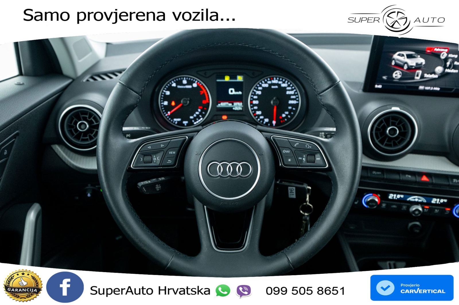 Audi Q2 30 TFSI 110 KS, KAM+GR SJED+PARK, fotografija 8