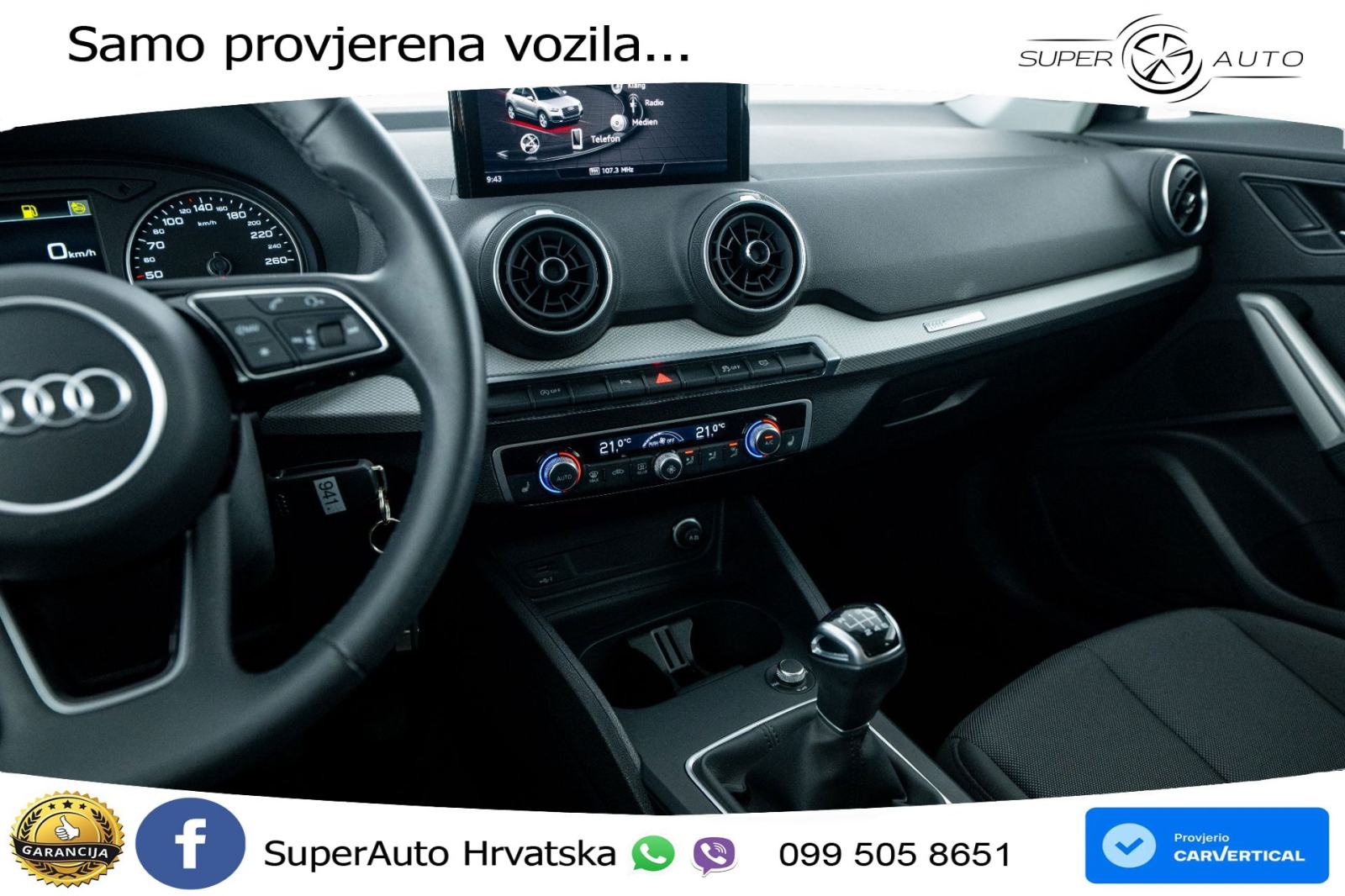 Audi Q2 30 TFSI 110 KS, KAM+GR SJED+PARK, fotografija 13