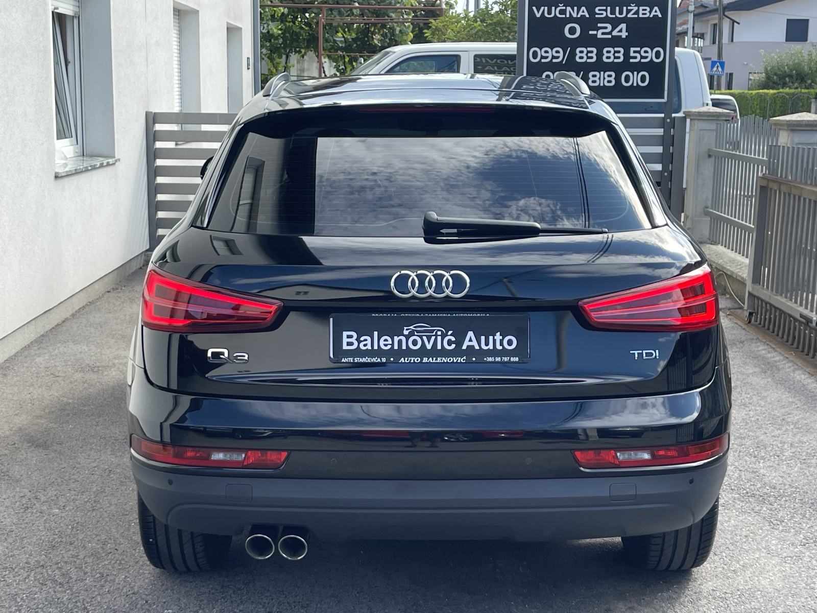 AUDI Q3 2,0 TDI •• KUPLJEN U HRVATSKOJ, KAO NOVI, XENON / LED ••, fotografija 4