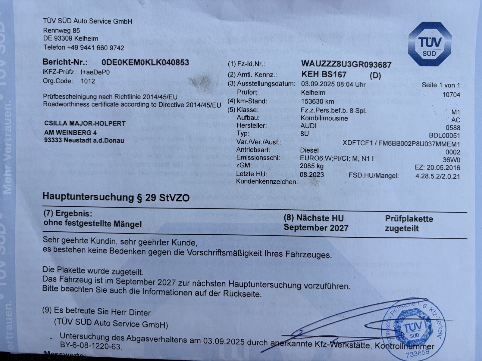 Audi Q3 2,0 TDI Sport, fotografija 20