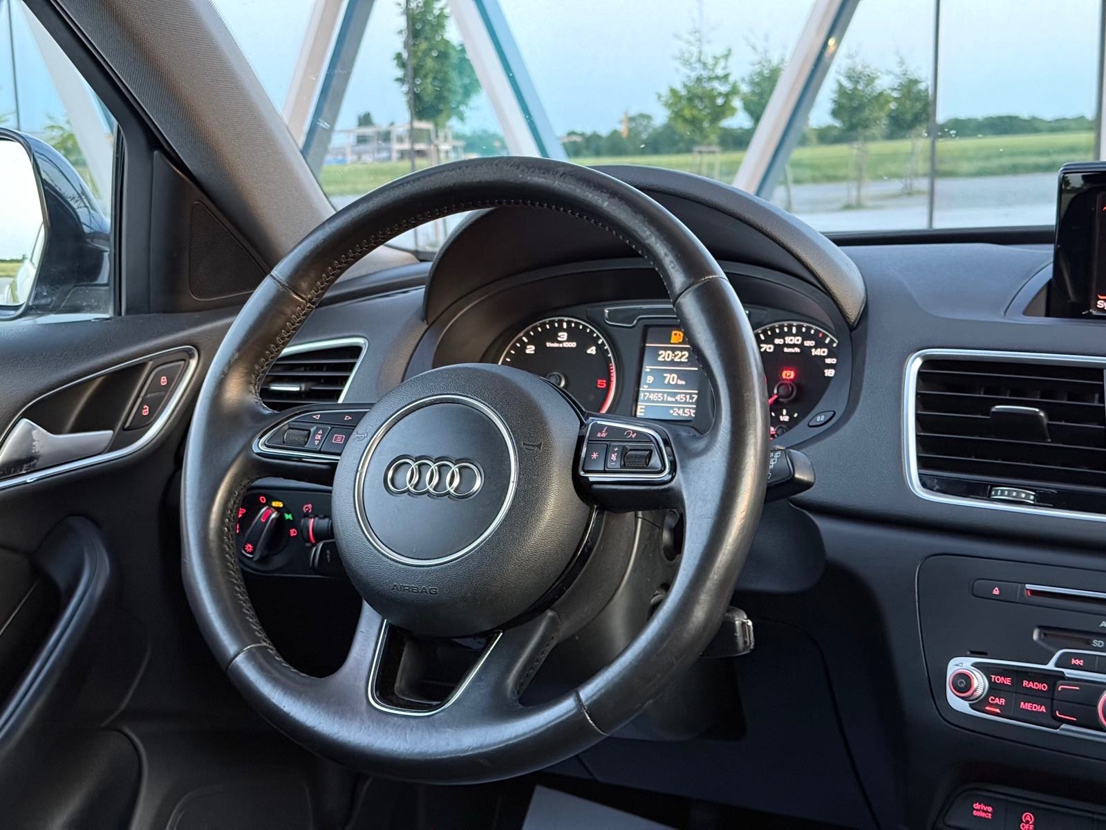 AUDI Q3 2,0TDI LED,TEMP,PDC,REG 09/26,HR AUTO,JAMSTVO,NA IME KUPCA, fotografija 18