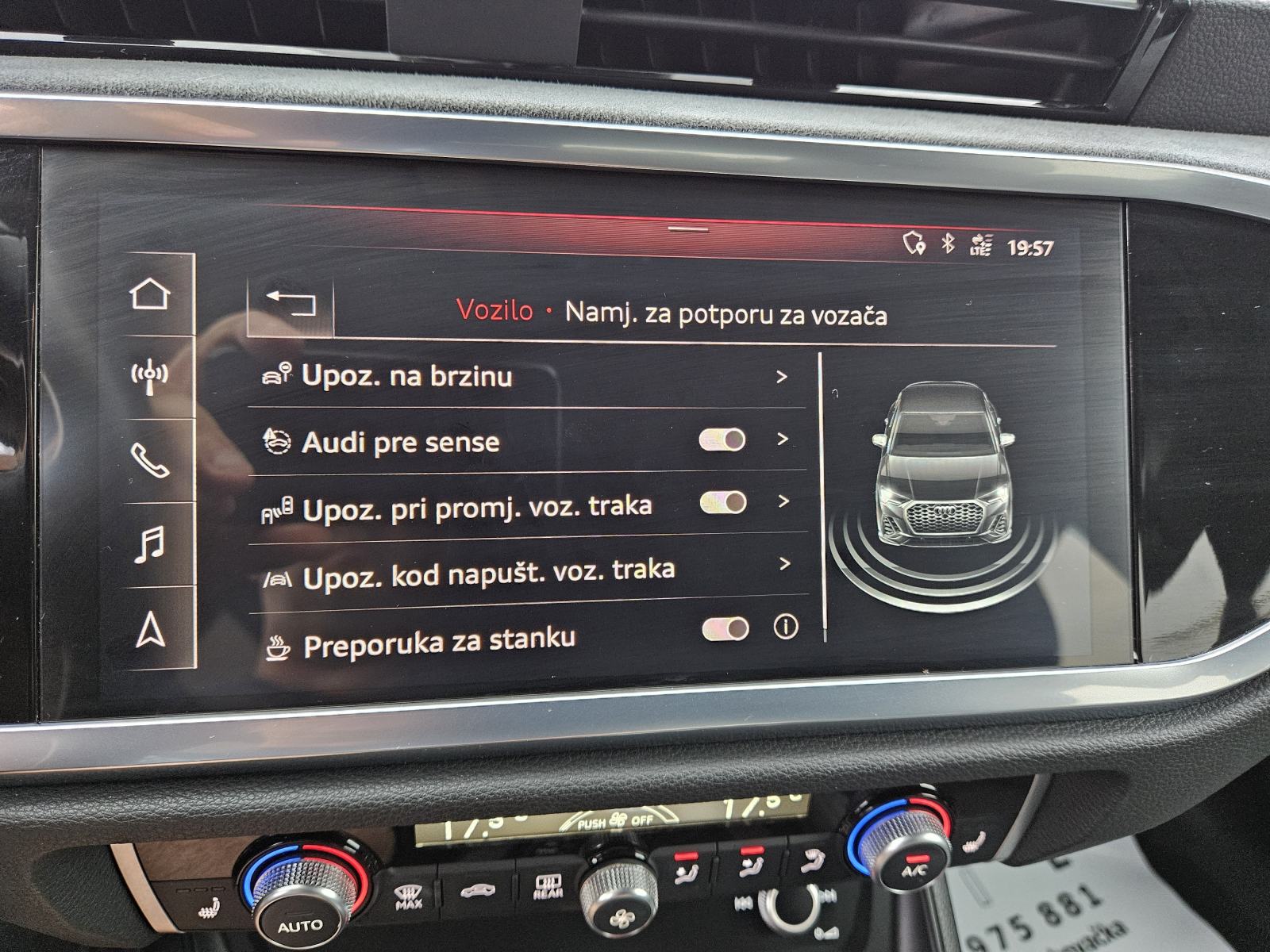 Audi Q3 2.0TDI S LINE,SPORTBACK,LEASING BEZ UČEŠĆA I BEZ JAMACA, fotografija 20