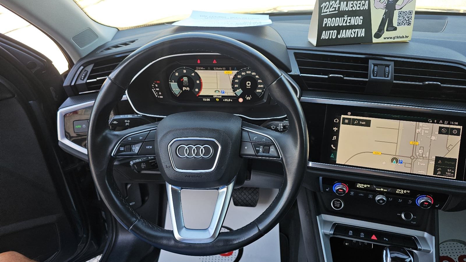 Audi Q3 2.0TDI,QUATTRO,FUUL LED,AUTOMATIC,ALU 19,GR.SJ,NAVI,REG.8/2027, fotografija 16