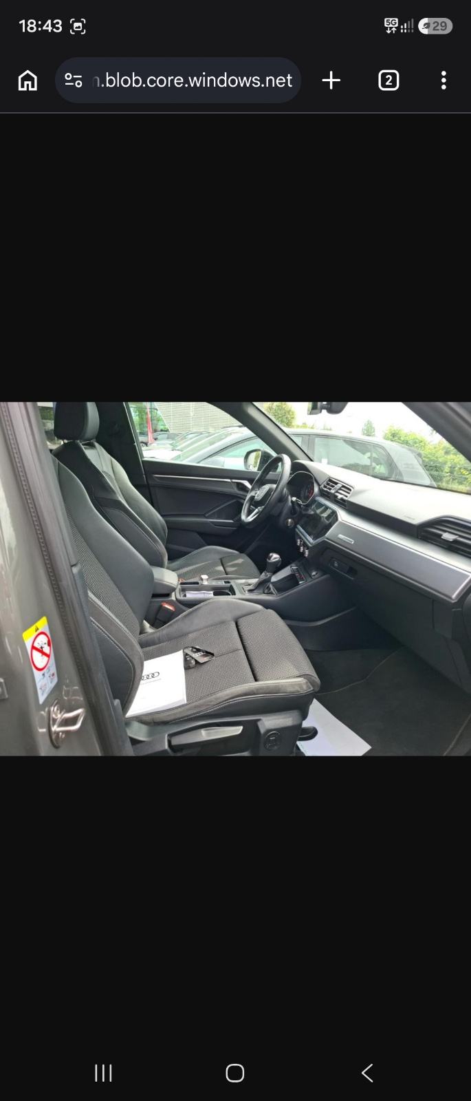 Audi Q3 35 TDI automatik, Matrix ,3x S Line, 19', 1 vl, nema 5%, fotografija 6