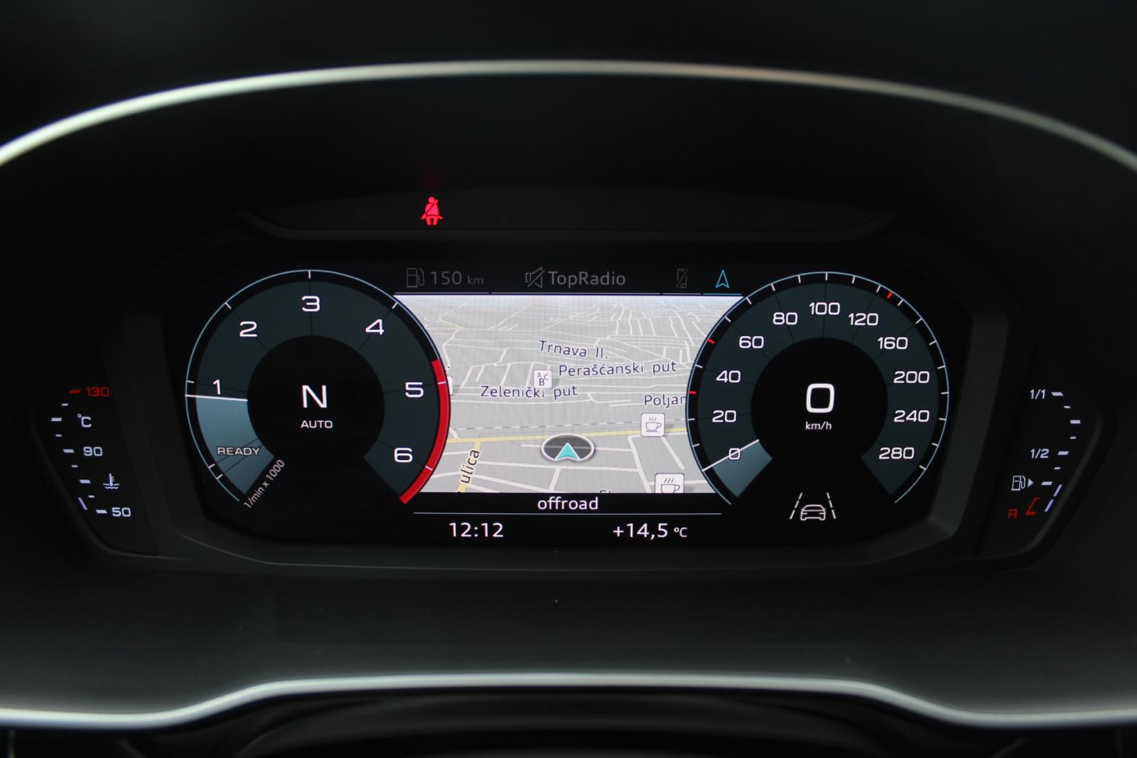 Audi Q3 35 TDI AUTOMATIK, LED, VIRTUAL, NAVI, KOŽA, ALU 18, GARANCIJA., fotografija 13