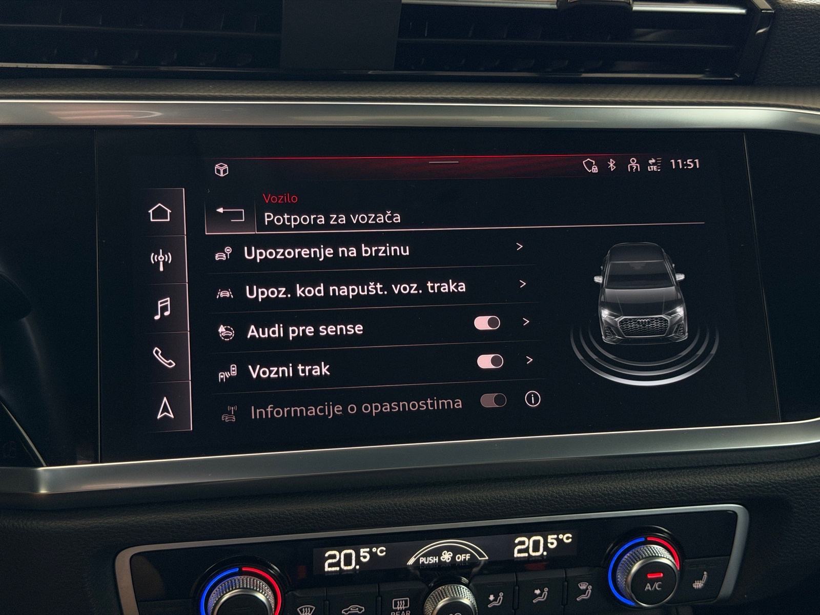 Audi Q3 35 TDI SPORTBACK,S-TRONIC,KOŽA,JAMSTVO 24MJ,LEASING 0% UČEŠĆA, fotografija 19