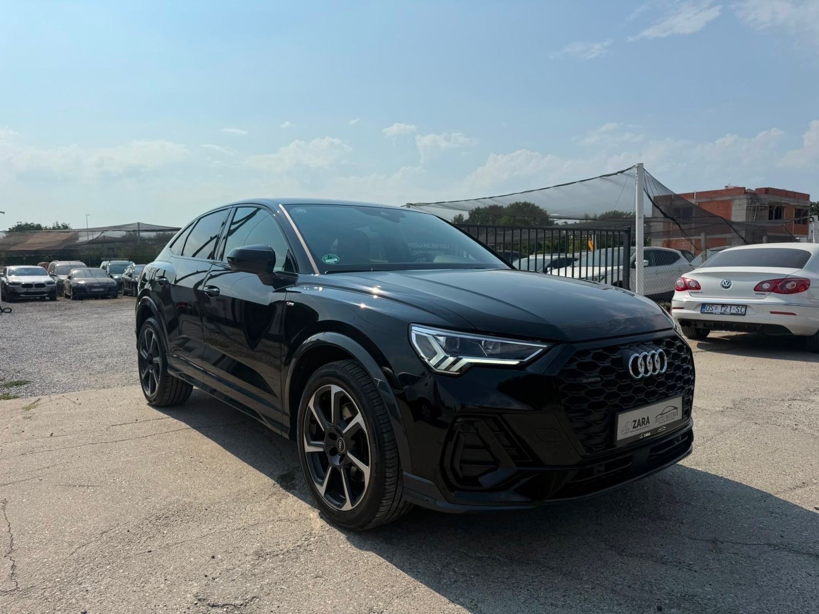 Audi Q3 45 TFSI QUATTRO SPORTBACK S-line, virtual, black optik, dig.ma, fotografija 4