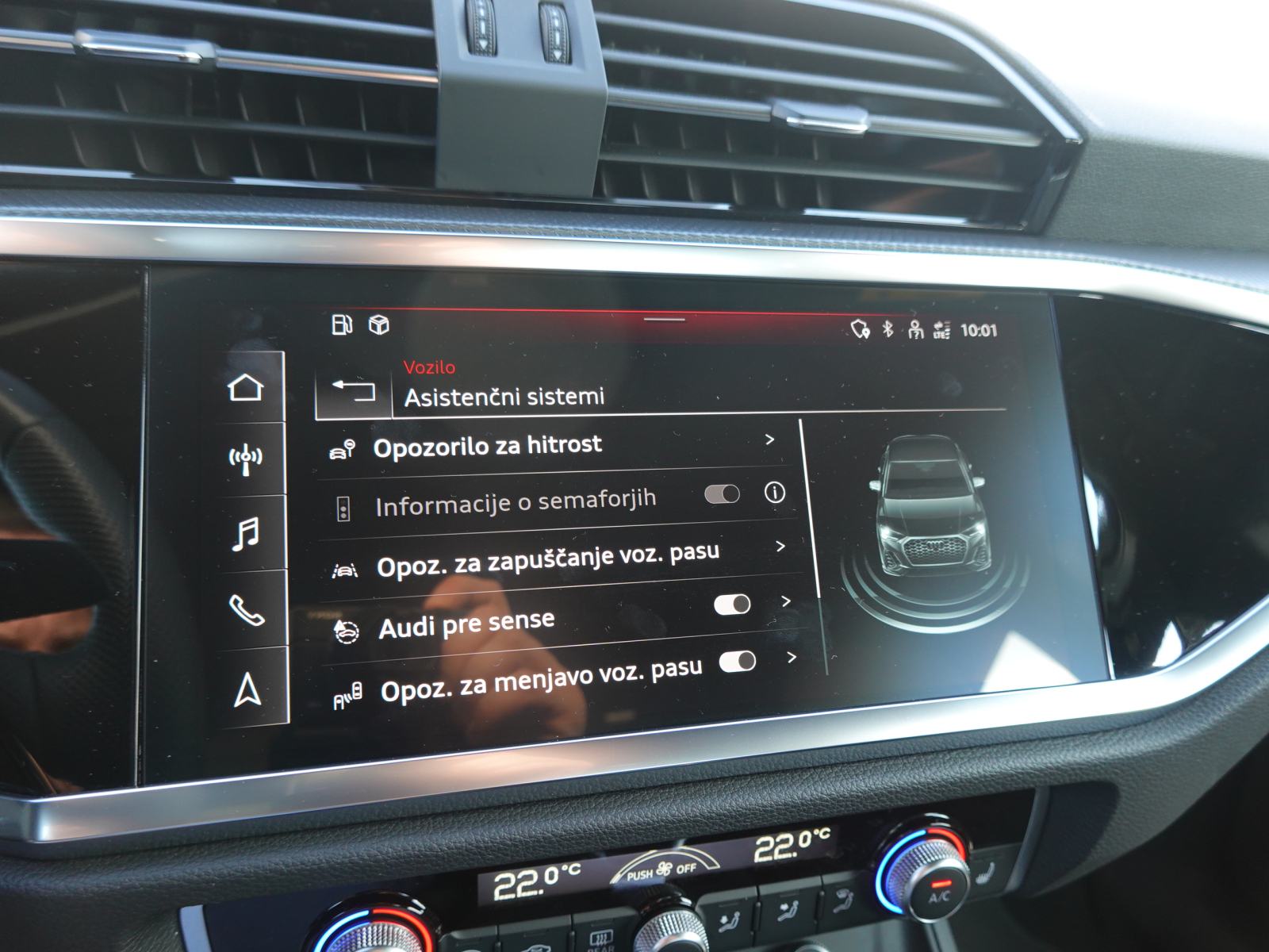 Audi Q3 Sportback 40 TFSI quattro S line S tronic+LED+OGR.SJE+KAMERA, fotografija 20