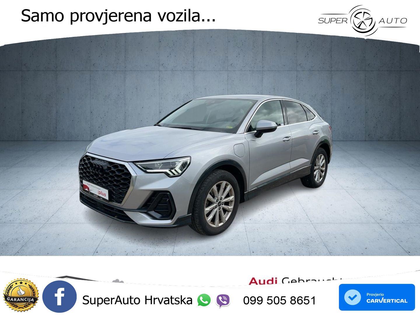 Audi Q3 Sportback 45 TFSIe (245 KS) S tronic, fotografija 1