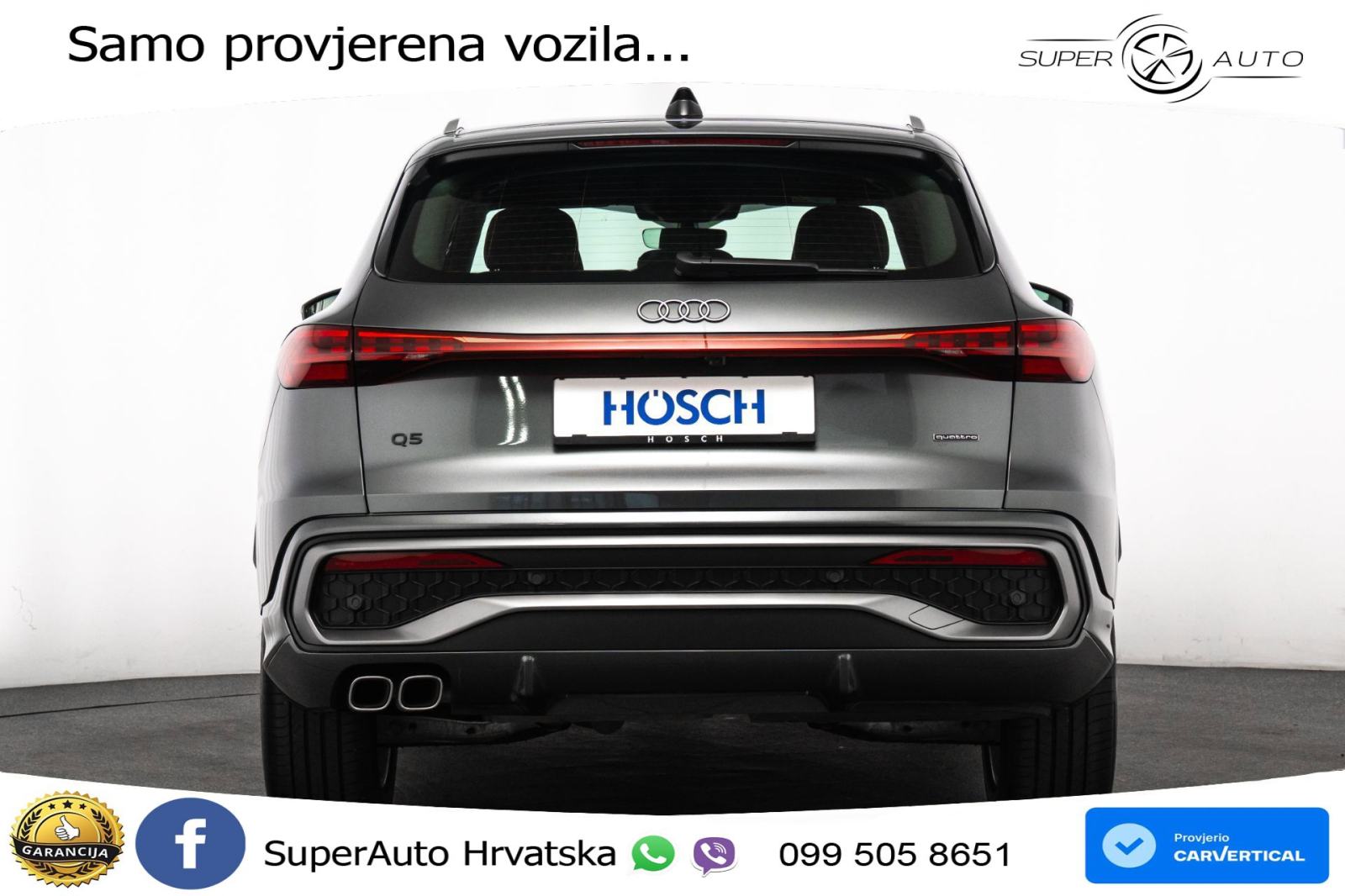 Audi Q5 2.0 TDI quattro ultra S tronic 2xS line 204 KS, ACC+360+GR SJE, fotografija 6