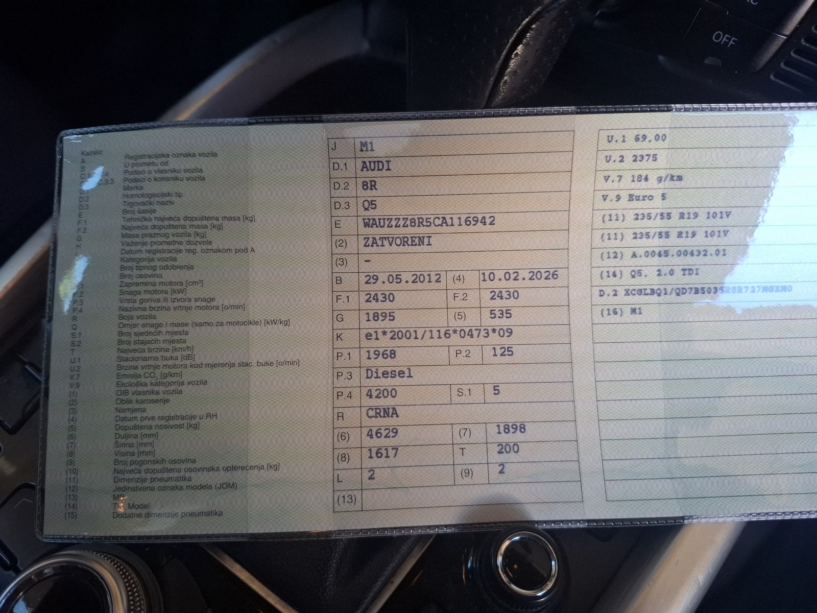 Audi Q5 2,0 TDI S-Line..automatik.2012.12900e.regan, fotografija 16