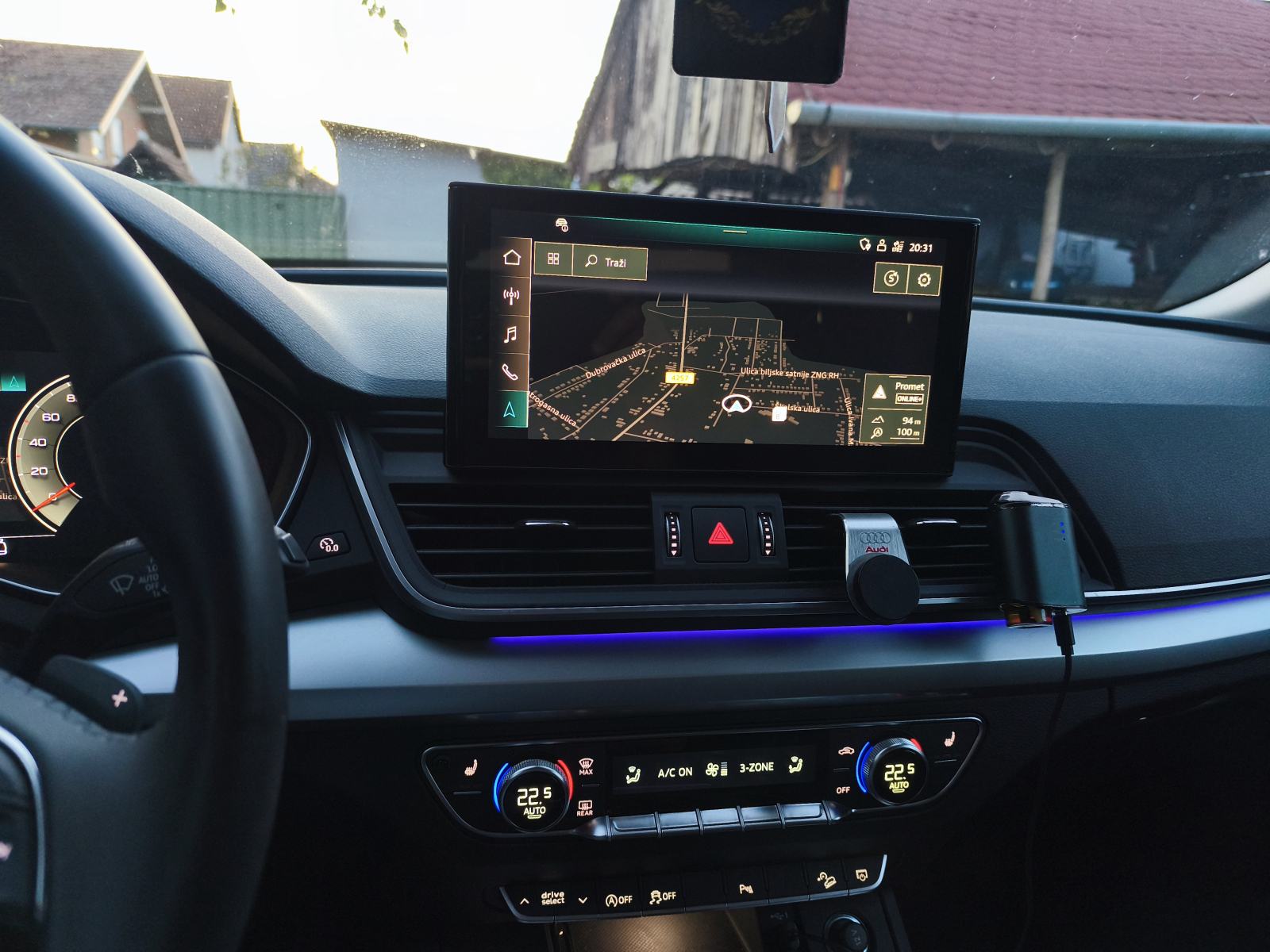 AUDI Q5 TDI Virtual Ambiental Cockpit, fotografija 2
