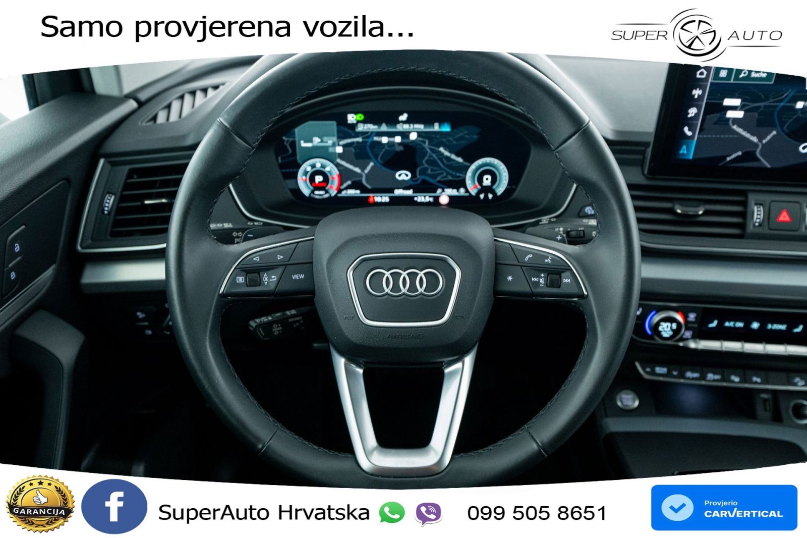 Audi Q5 40 2.0 TDI quattro ultra S tronic Advanced 204 KS, ACC+360+GR, fotografija 8