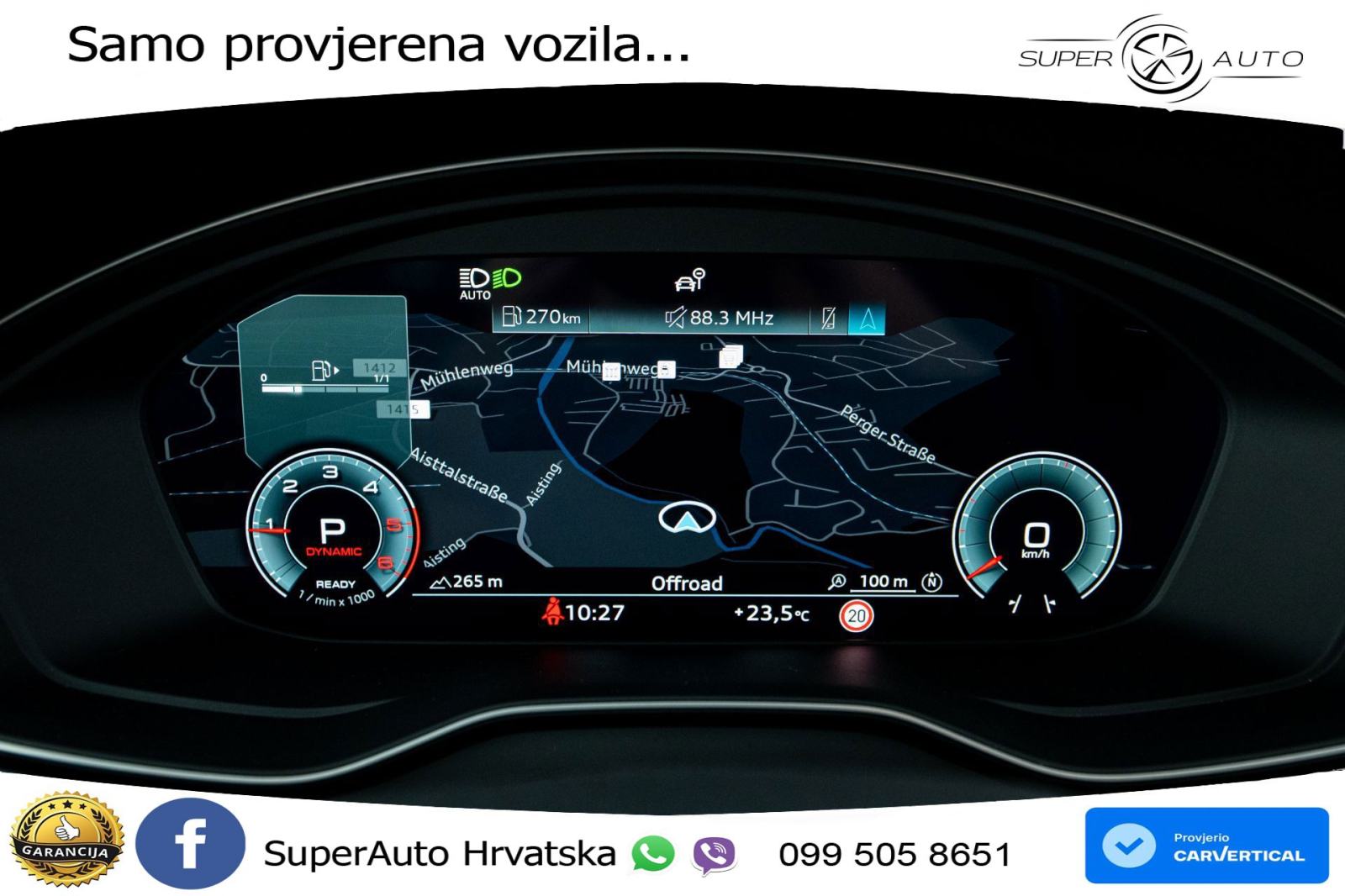Audi Q5 40 2.0 TDI quattro ultra S tronic Advanced 204 KS, ACC+360+GR, fotografija 9