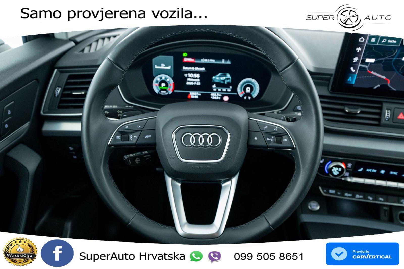 Audi Q5 40 2.0 TDI quattro ultra S tronic Advanced 204 KS, ACC+360+GR, fotografija 8